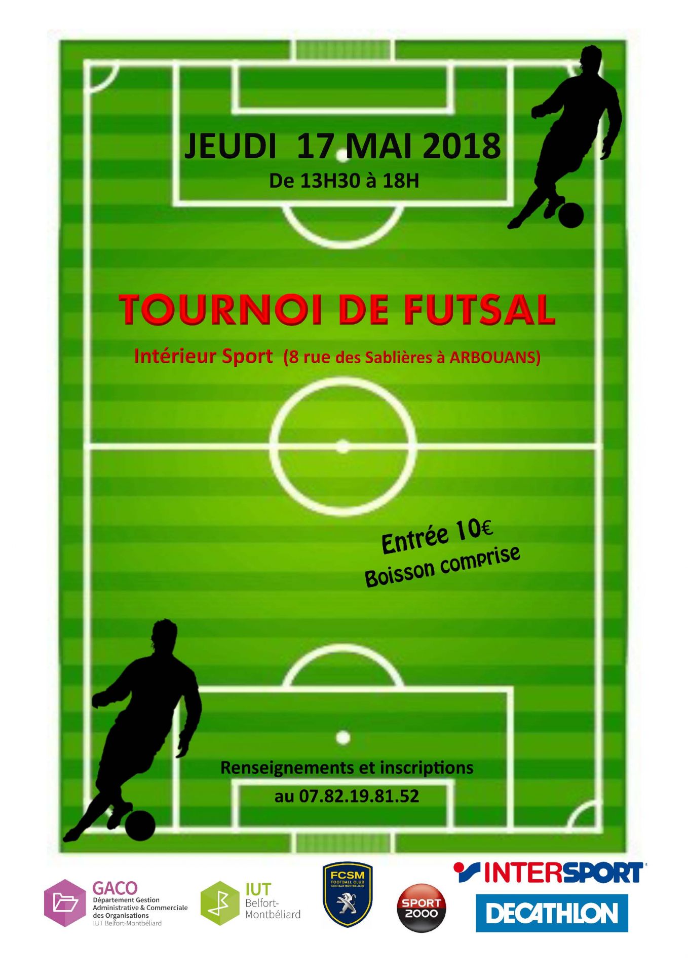 Tournoi De Futsal Lactu De Luniversité De Franche Comté
