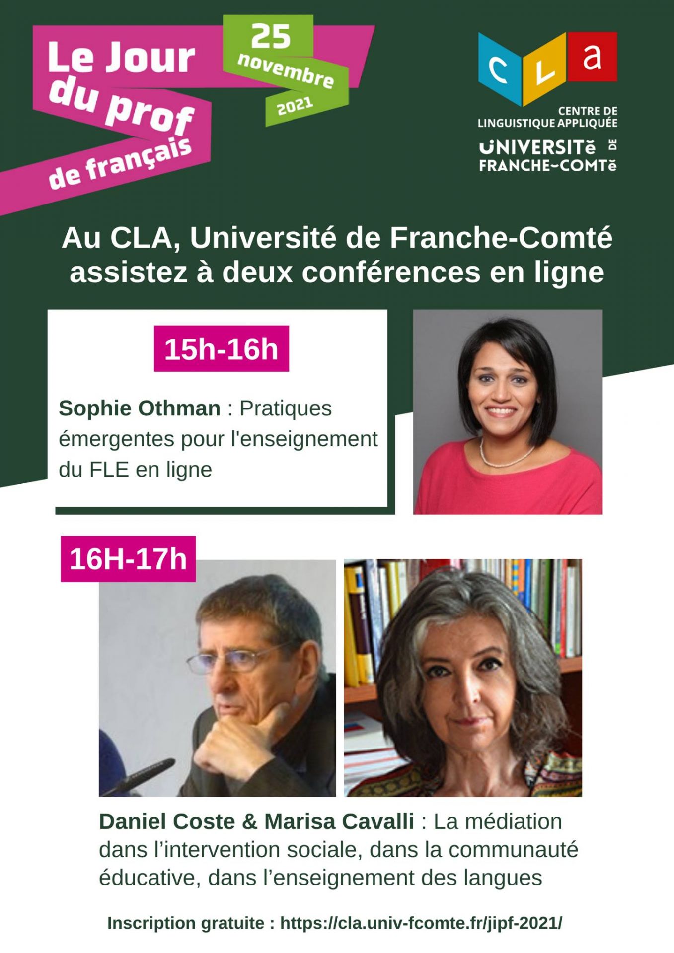 Journée Internationale Des Professeurs De Français Lactu De Luniversité De Franche Comté 8428