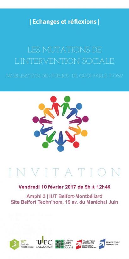 Echanges et réflexions sur les mutations de l'intervention sociale - IUT de Belfort-Montbéliard