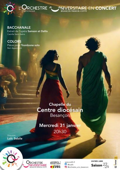 Orchestre Symphonique Universitaire de Besançon Franche-Comté En concert