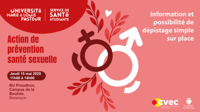 Bandeau santé sexuelle - 15 mai 2025