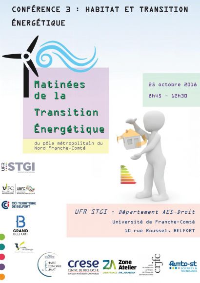 affiche Matinée de la Transition Energétique - conférence n°3