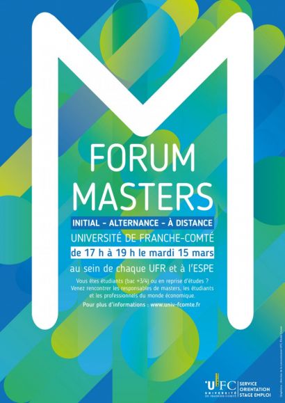Affiche forum Masters