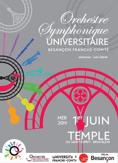 Orchestre Symphonique Universitaire de Besançon en concert !