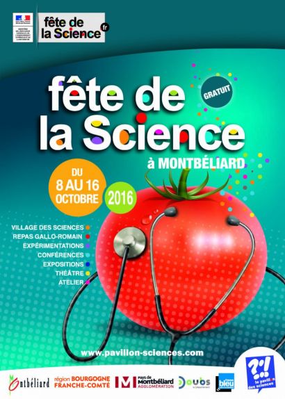 Le village des sciences s'installe à Montbéliard les 8 et 9 octobre 2016!