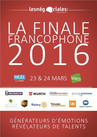 13 étudiants de l'IUT de Belfort-Montbéliard participent à la finale des Négociales les 23 et 24 mars 2016