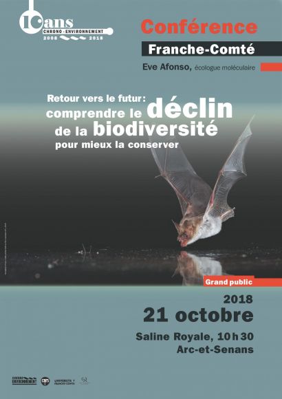 affiche conférence biodiversité Arc-et-Senans