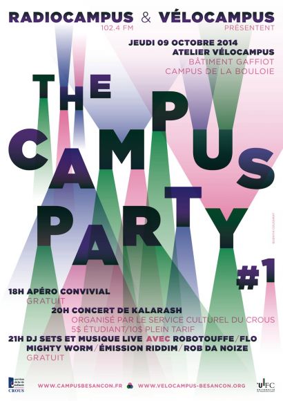 Affiche de The campus party