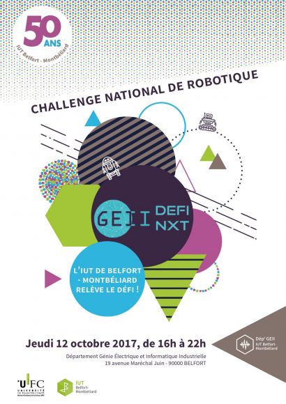 Les étudiants de l'IUT Belfort-Montbéliard relèvent le défi robotique de l'IUT de mulhouse