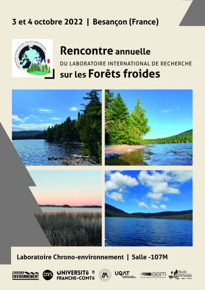 Affiche Rencontre IRP Forêts froides