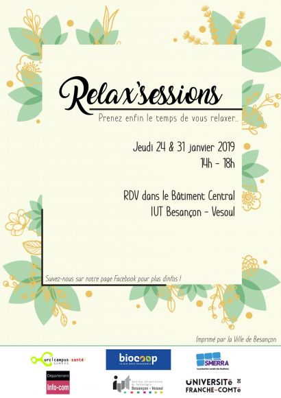 Affiche Relax'sessions