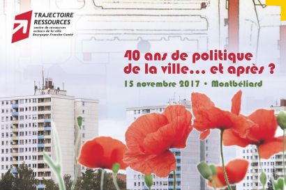 Conférence 40 ans de politique de la ville le 15 novembre 2017 à l'IUT de Belfort-Montbéliard