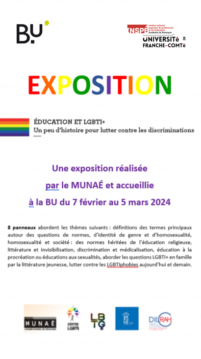 expostion éducation et LGBTi+