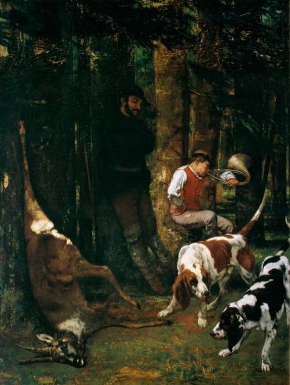 La Curée, de Gustave Courbet