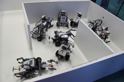 Challenge robotique des lycéens au département Mesures Physiques de l'IUT de Belfort-Montbéliard