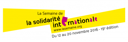 Logo de la Semaine de la solidarité internationale