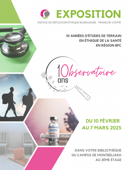 10 années d'études de terrain en éthique de la santé en région BFC