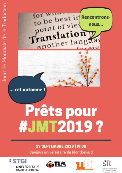 Journée Mondiale de la Traduction 27 septembre