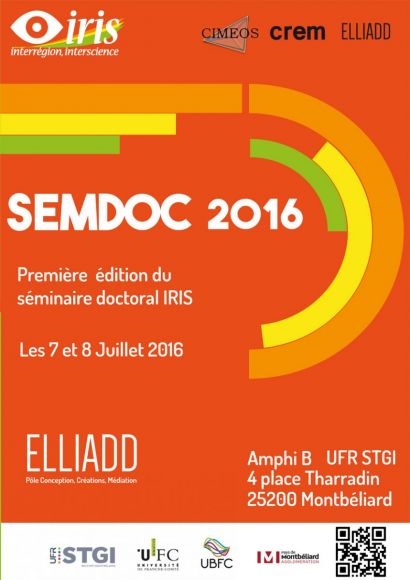 Affiche SEMDOC 2016