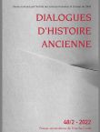  Dialogues d’histoire ancienne 48/2 Dialogues d’histoire ancienne 48/2