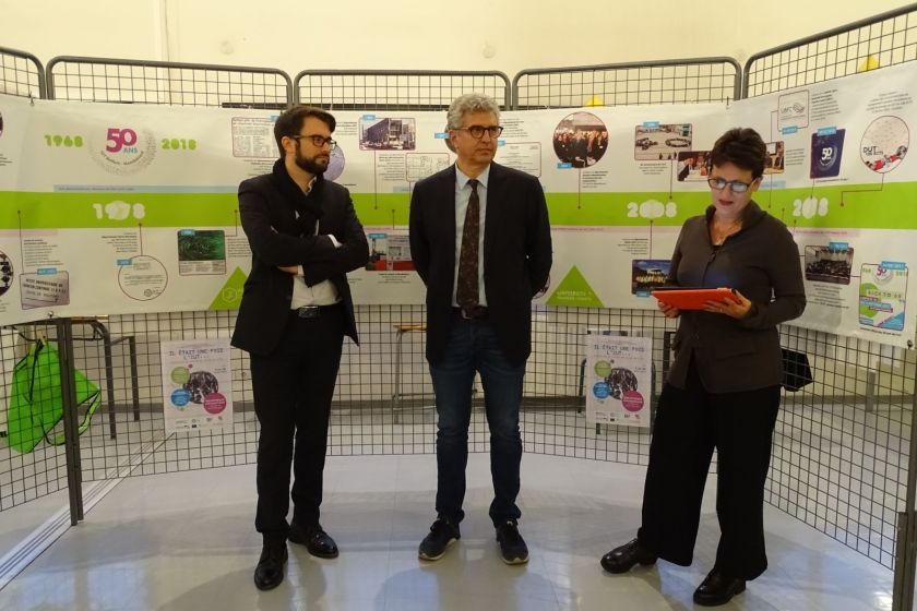 Clôture des 50 ans de l'IUT avec une expo historique à la BU de Montbéliard