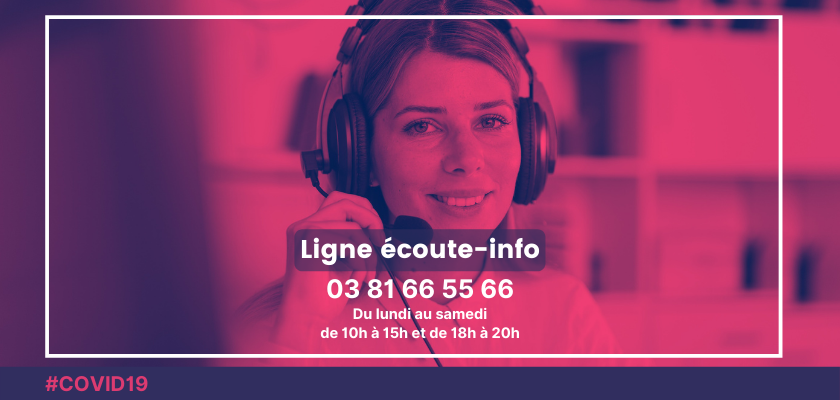 Ouverture d'une ligne écoute-info pour les étudiants de l'université de Franche-Comté