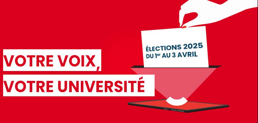 Élections 2025 : Votre voix, votre université