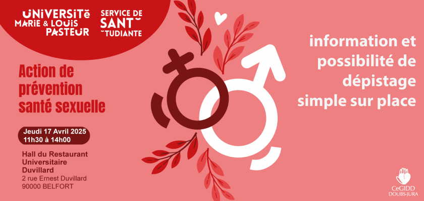 Bandeau Action de prévention santé sexuelle 