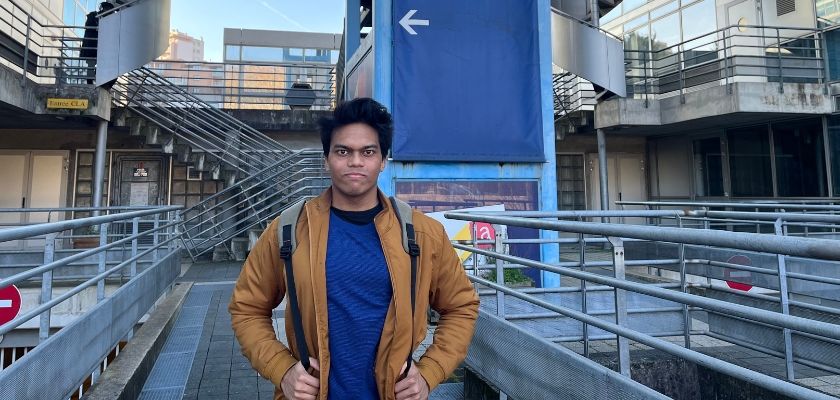 ATHARVA ETUDIANT INDIEN AU CLA