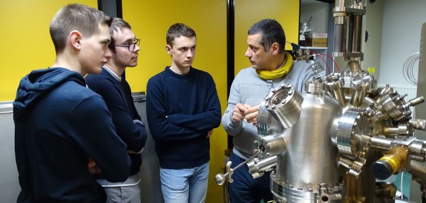 « 1 classe / 1 chercheur » : immersion à l’IUT et au laboratoire FEMTO-ST