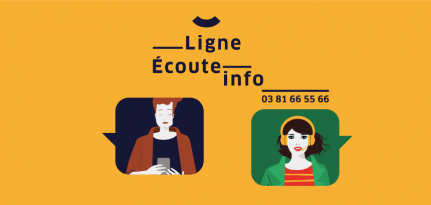 Affiche ligne écoute-info