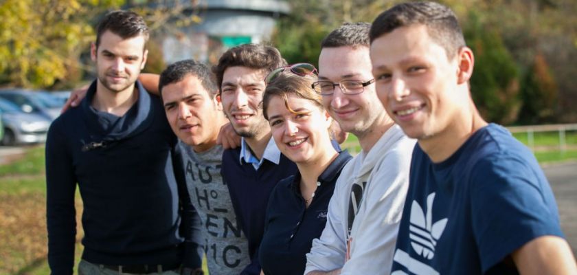 Six étudiants du BDE de STAPS