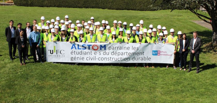 Alstom soutient l'IUT: le parrainage, une tradition qui a de l'avenir