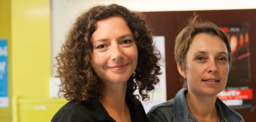 Portrait d'Anne-Sophie Callignon et de Nathalie Thamin