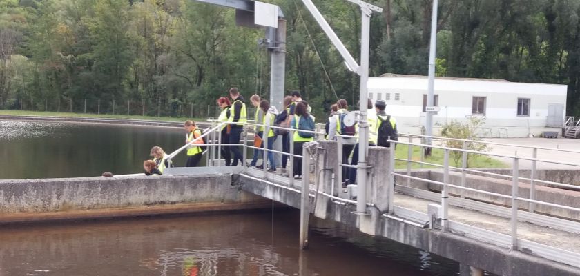 Etudiants en chimie à Port Douvot