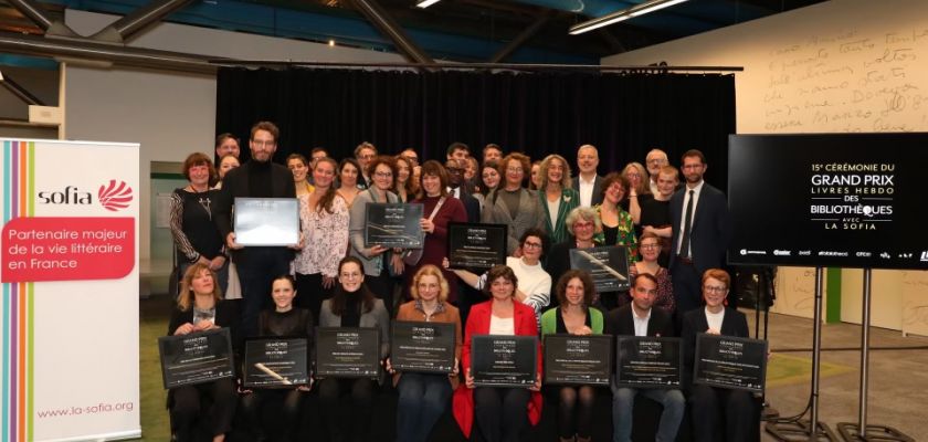 Lauréats des prix Livres hebdo 2024, dont la conservatrice en chef du Learning centre Claude Oytana