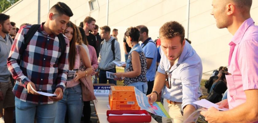 Journée de rentrée Universitaire, première année de Licence Staps, Upfr des Sports de Besançon