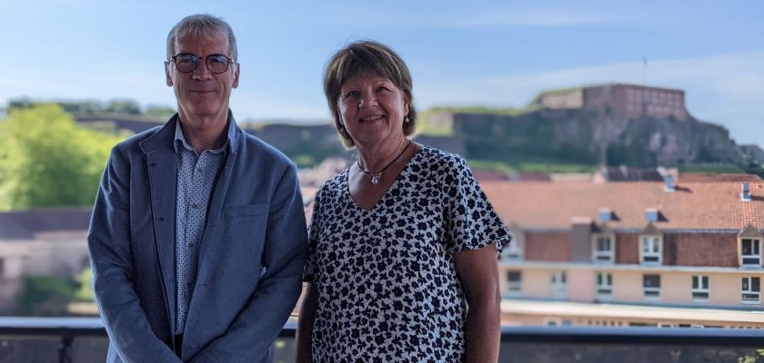 UFR STGI : Didier Chamagne, Directeur et Laurence Anderhueber, Directrice des études