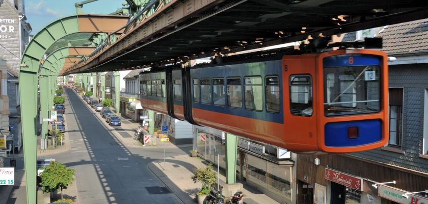 Le métro aérien de Wupperthal