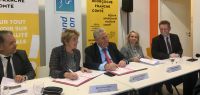 Signature du contrat de développement métropolitain entre la Région et le Grand Besançon 12_11_2018