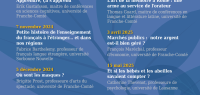 Programme des jeudis de la MSHE