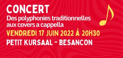 Concert Chorale Universitaire de Besançon