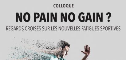 Affiche Colloque No pain no gain