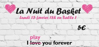 Affiche Nuit du Basket