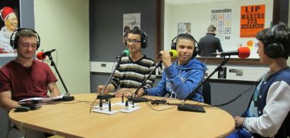 L'étudiant et les élèves interrogés par Radio Campus