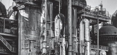 bâtiment industriel désaffecté