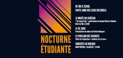 Nocturne étudiante: découverte festive des lieux culturels du Pays de Montbéliard