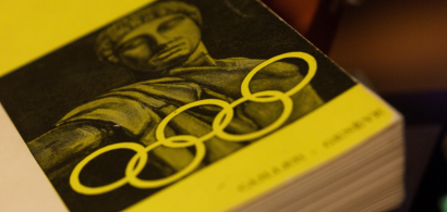 Couverture d'un livre sur les Jeux olympiques