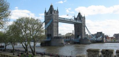 Vue de Tower Bridge à Londres