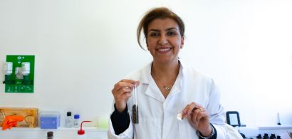 Portrait de la scientifique Vahideh Rabani